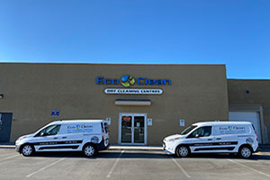 Eco Clean Drycleaning Centres' new plant also has a store front to serve you!