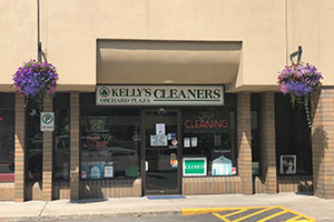 Kelly's Cleaners at Orchard Plaza is another member of the Eco Clean drycleaning family