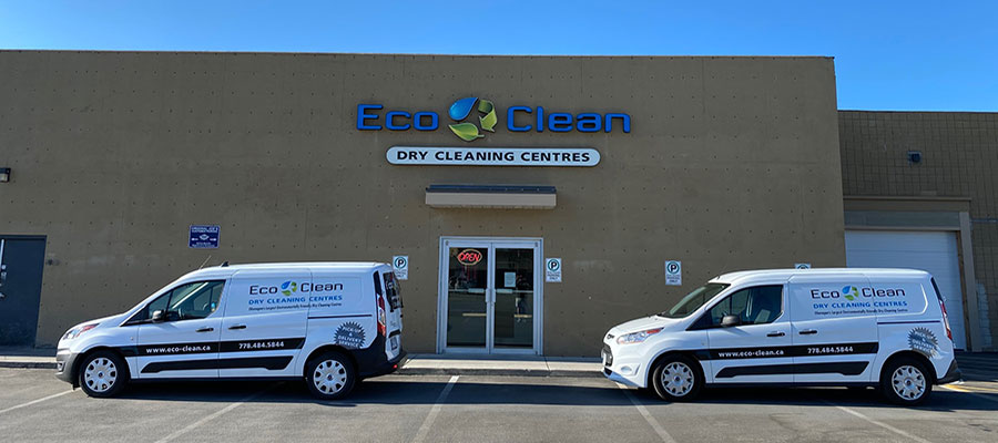Eco Clean Pandosy plant and storefront, Kelowna